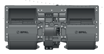 Вентилятор SPAL 020-ABL313P/N-95 радиальный 12В