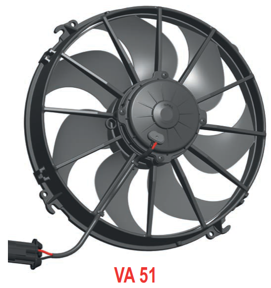 Вентилятор SPAL VA51-BP70-LL69A