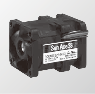 Вентилятор San Ace 9CRA0312P4K03 38x38x48 DC постоянного тока