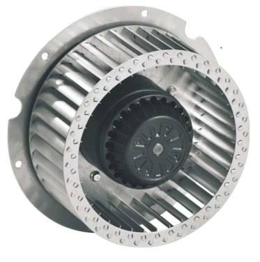 Мотор-колесо MES RE450F-6D-AC0 с вперед загнутыми лопатками для прямоугольных вентиляторов
